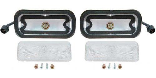 B11710C Park Lamp Assemblies With Clear Lens Pair 1964 Impala/Full Size