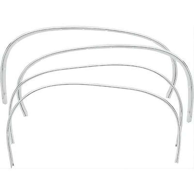 B1441 1972-76 Impala 2 Door, 4 Door, Except Wagon; Wheel Opening Molding Set; Front & Rear; Set of 4
