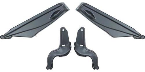 B17056 1966 Impala, Bel Air, Biscayne, Caprice; Front Bumper Bracket Set ; 4 Piece Set