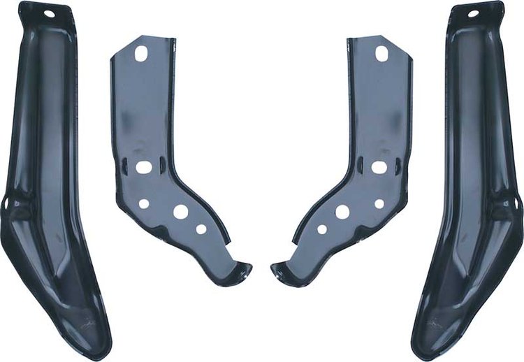 B1711 Rear Bumper Bracket Set 1963 Impala / Full Size