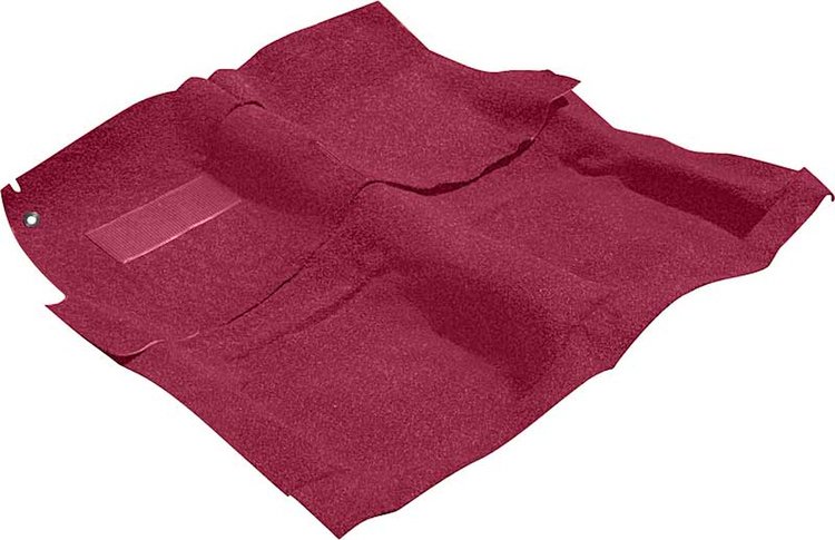 B1723P49 Molded Cut Pile Carpet Set 1974-76 Impala/Full Size 2-Door Light Oxblood