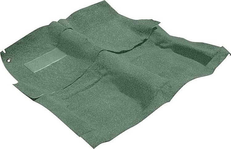 B1743P35 Molded Cut Pile Carpet Set 1974-75 Impala/Full Size 4-Door Hardtop Willow Green