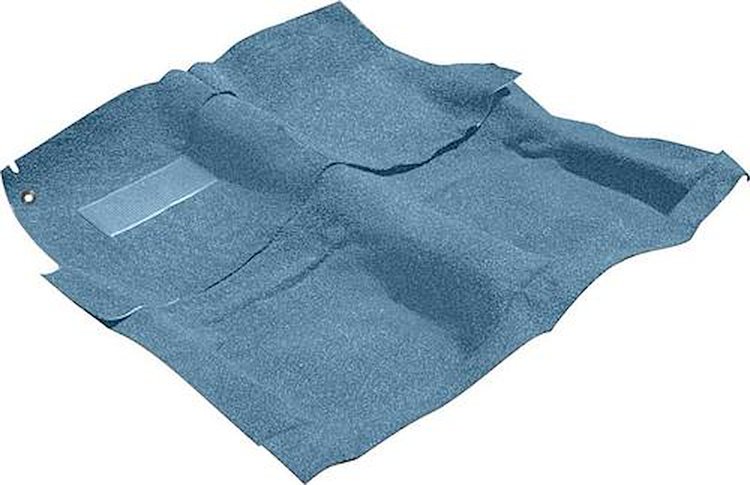 B1818P03 Molded Cut Pile Carpet Set 1987 Chevrolet Full Size 4-Door Late Model Blue