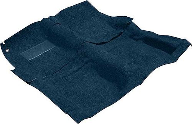 B1818P12 Molded Cut Pile Carpet Set 1986, 1989 Chevrolet Full Size 4-Door Dark Blue