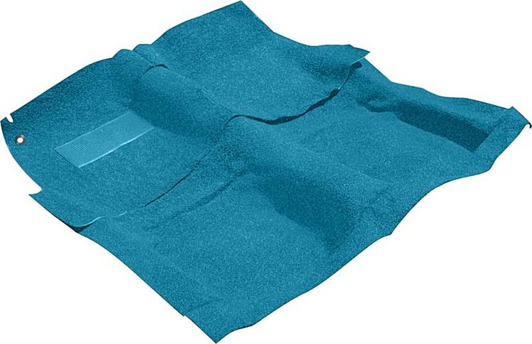 B2021B03 Molded Loop Carpet Set 1965-70 Impala/Full Size 4-Door Light Blue
