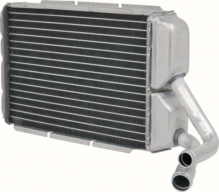 B2240 Aluminum Heater Core, 1969-1972 Buick, Chevrolet, Pontiac, Oldsmobile; with A/C, 9-1/2" x 6-3/8" x 2"