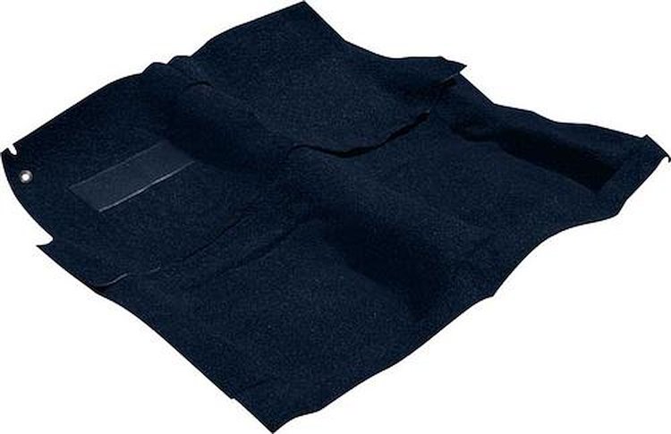 B3021B12 Molded Loop Carpet Set With Mass Backing 1965-70 Impala/Full Size 4-Door Dark Blue