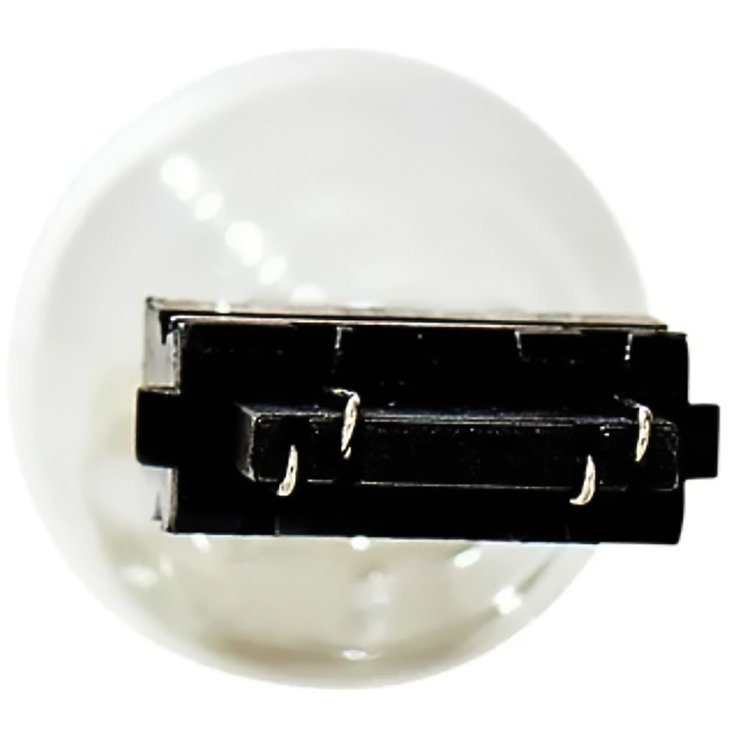 B3157 3157 Incandescent Bulb, S-8, Double Filament, Plastic Wedge Base, 3/32 cp, Clear
