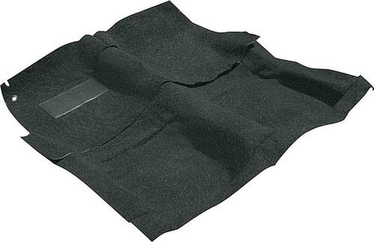 B3777T38 Carpet Set 1960 Impala/Full Size 2-Door Sedan Dark Olive/Black Tuxedo (Salt & Pepper)