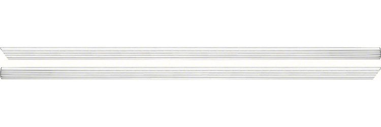 B4000 Rocker Panel Moldings with Clips for 1962 Chevy Impala