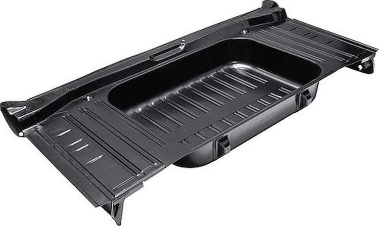 B6264 1964 Impala, Bel Air, Biscayne; Full Trunk Floor Pan; with Drop Offs & Rear Cross Brace; EDP Coated
