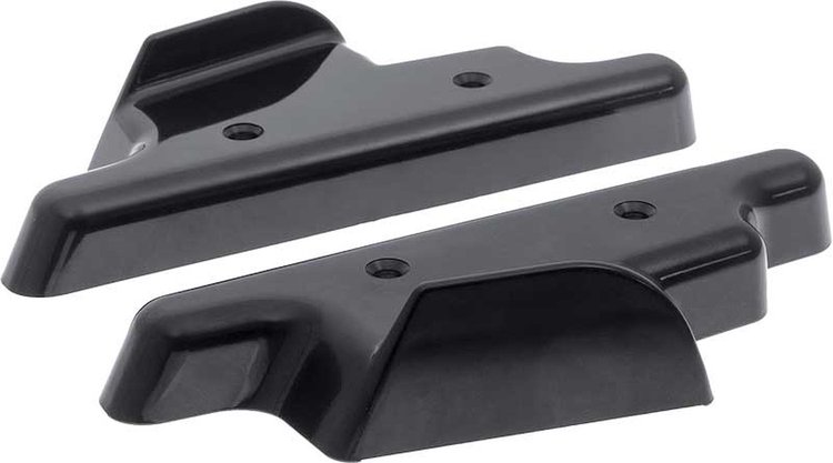 B6570 1965-70 Impala, Caprice; Interior Center Pillar Caps; 4 Door, Hardtop; Pair