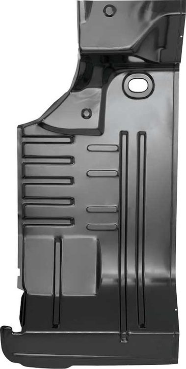 B7772A 1965-66 Impala, Bel Air, Biscayne, Caprice; Partial Trunk Pan; Drivers Side; EDP Coated