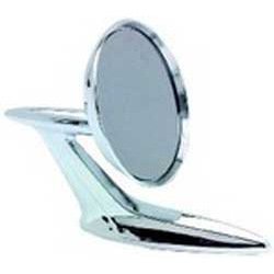 B9062 1959-60 Impala, Bel Air, Biscayne; Outer Door Mirror; Chrome; with Hardware
