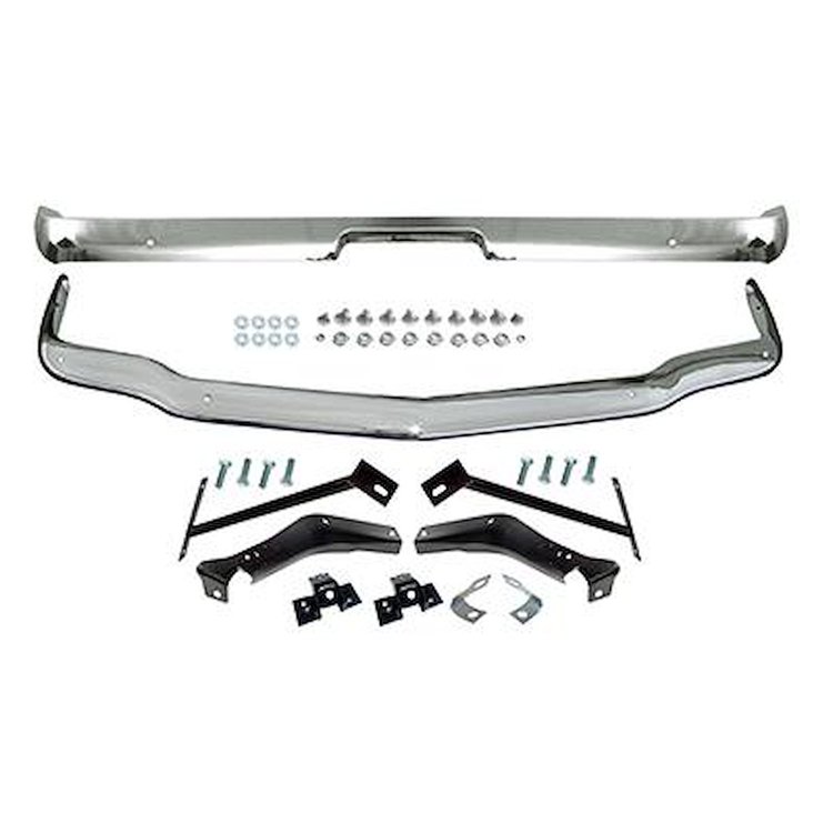 BBK1 Front and Rear Bumper Kit 1964-66 Mustang With Brackets and Hardware