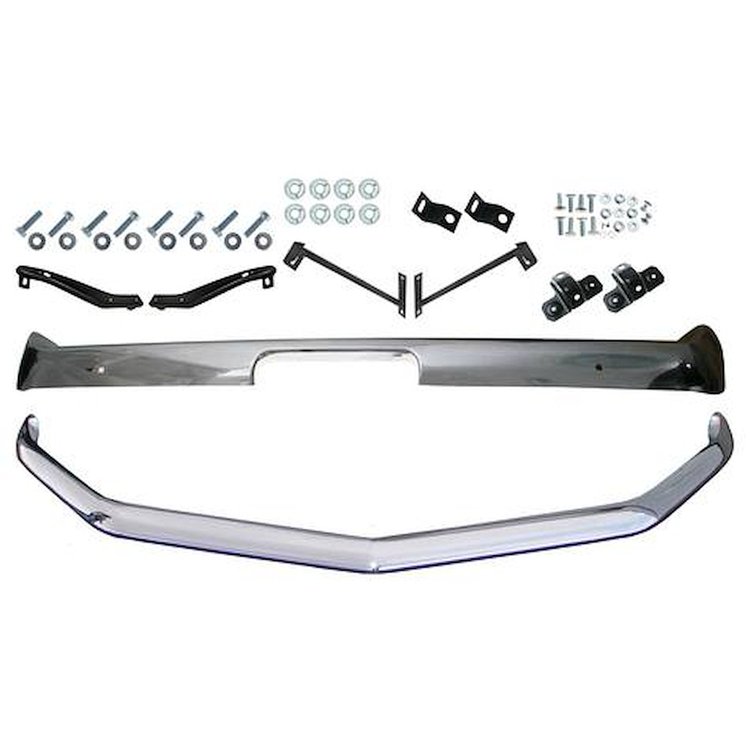BBK5 Front and Rear Bumper Kit 1970 Mustang With Brackets and Hardware