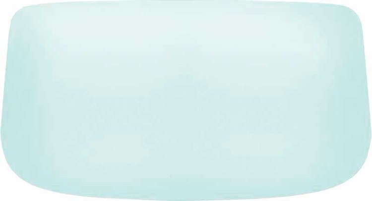 BG3098T Rear Window Glass; 1961-62 Impala, Bel Air; Green Tint; 2-Door, Bubble Top; OER