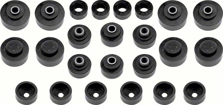 BM1008B Body Mount Bushing Set; 1969-70 Impala / Full Size Convertible