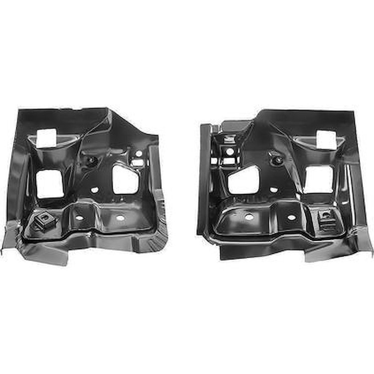 BP12277Z Firewall Torque Box Frame Bracket Set for 1968-1972 Chevy Chevelle, Pontiac GTO, LeMans, Tempest
