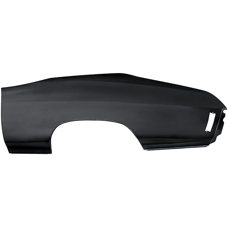 BP1238V Rear Quarter Panel Repair Skin for 1970-1972 Chevy Chevelle, Malibu [Left/Driver Side]