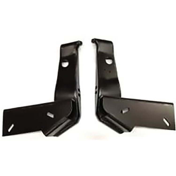 BP5192G 1968-69 Pontiac GTO; Front Bumper Brackets; w/Endura bumper; Hide Away Head Lamps