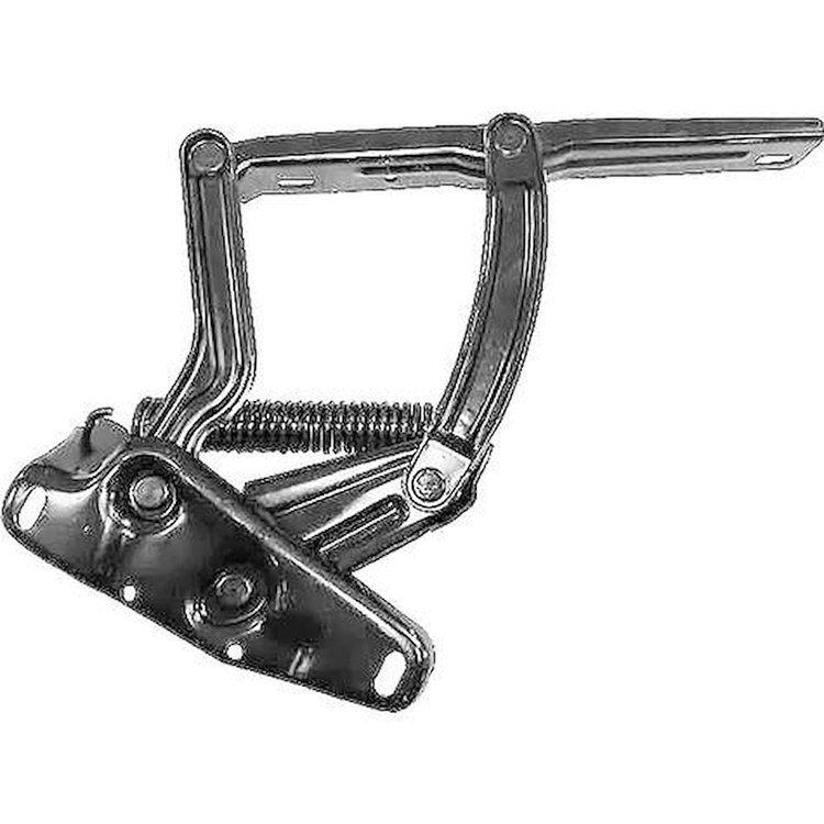BP5608G Hood Hinge; 1968-72 Pontiac Tempest, Lemans, GTO; With Spring; EDP Coated; LH