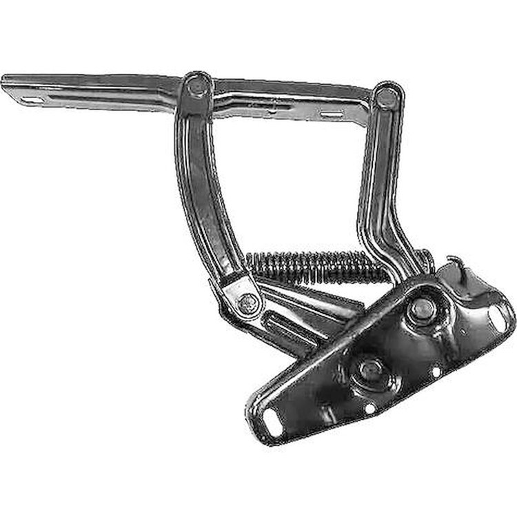 BP5609G Hood Hinge; 1968-72 Pontiac Tempest, Lemans, GTO; With Spring; EDP Coated; RH
