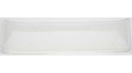 BT55592C Back Window Glass; 1955-59 Chevrolet, GMC Pickup; Large Wraparound Window; Clear; 16" x 64"