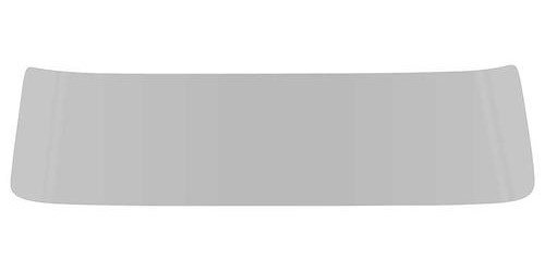 BT55592Y Back Window Glass; 1955-59 (2nd Series) GM Pickup; For 16" x 64" Wraparound Window; Smoke Gray