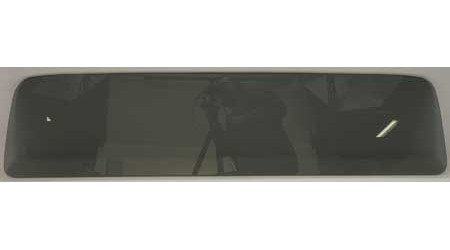 BT6066DY Back Window Glass; 1960-66 GM Pickup Large 14" x 60"; Smoke Gray Tint