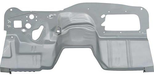 C128BW 1969 Camaro / Firebird; Firewall Panel; with Heater Only; Weld-Thru Primer
