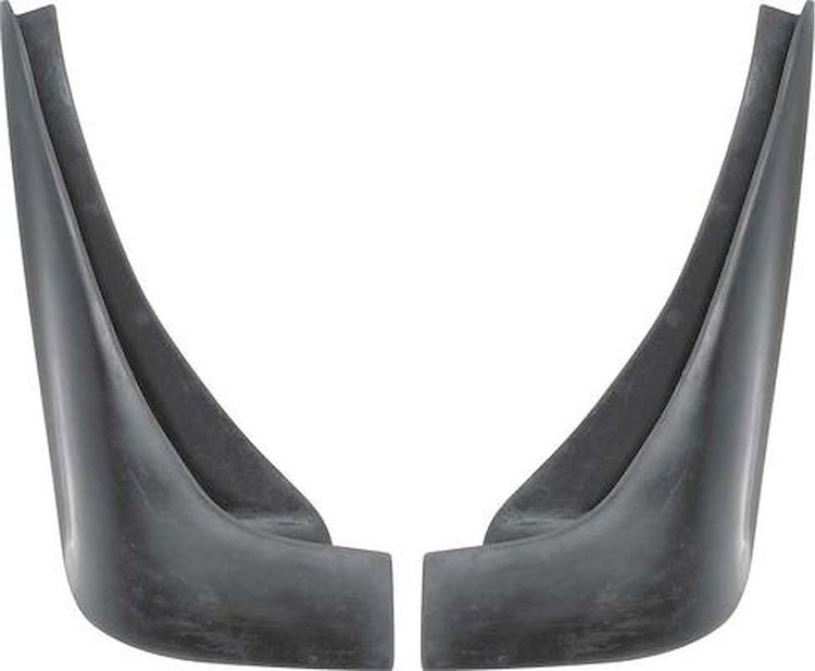 C15244 1970-73 Chevrolet Camaro; Front Spoiler Side Extensions; Standard; Aftermarket RH and LH; Pair; Except RS
