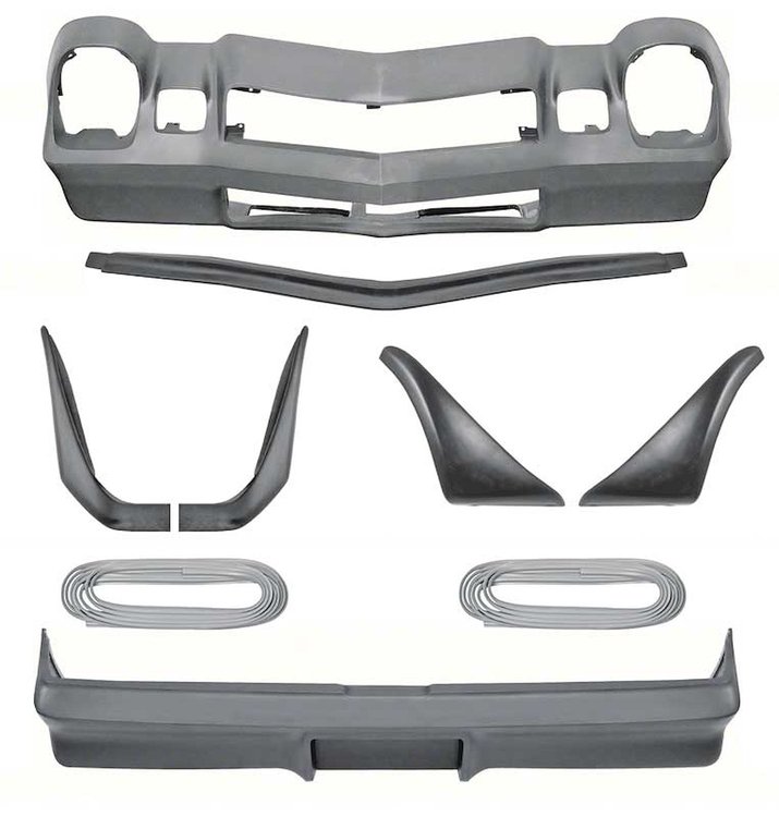 C15330 Bumper Covers, Spoiler & Side Flairs Kit 1978-81 Camaro Z28