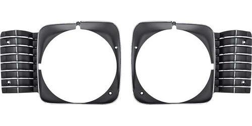 C1671A Headlamp Bezels 1969-72 Nova; RH and LH