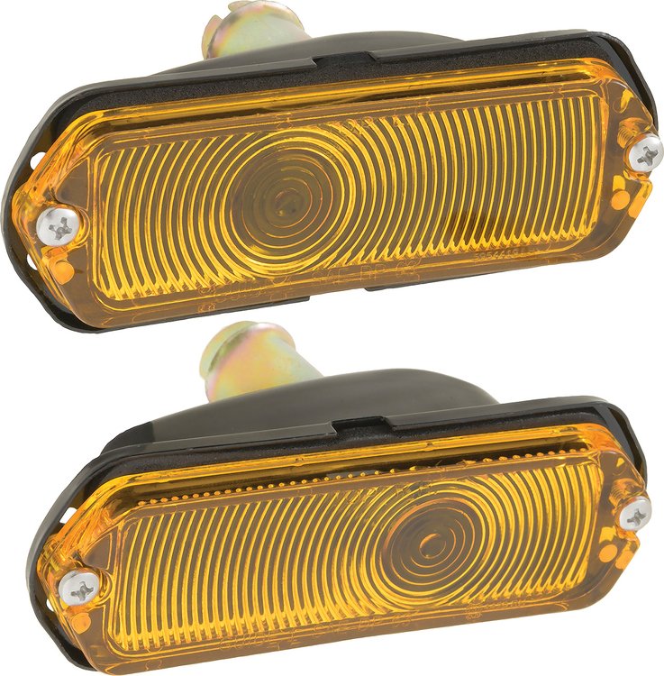 C1712 Park Lamp Assembly Set for 1963 Chevy Impala, Bel Air, Biscayne