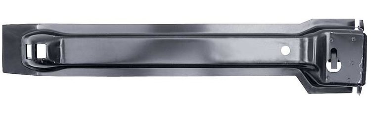 Fuel Tank Brace / Trunk Floor Reinforcement - Black EDP Coated  Left Side