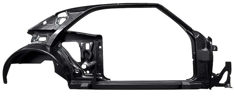 C2353 Quarter Panel and Door Frame-1967 Camaro/Firebird Coupe; RH