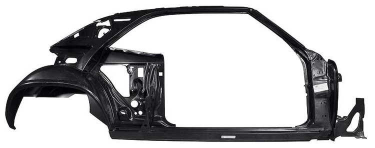 C2355 Quarter Panel and Door Frame-1969 Camaro/Firebird; Coupe; Passenger Side; EDP Coated