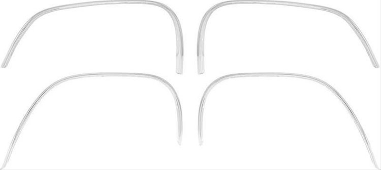 Wheel Opening Molding Set 1966 Impala/Fullsize (Except Wagon)