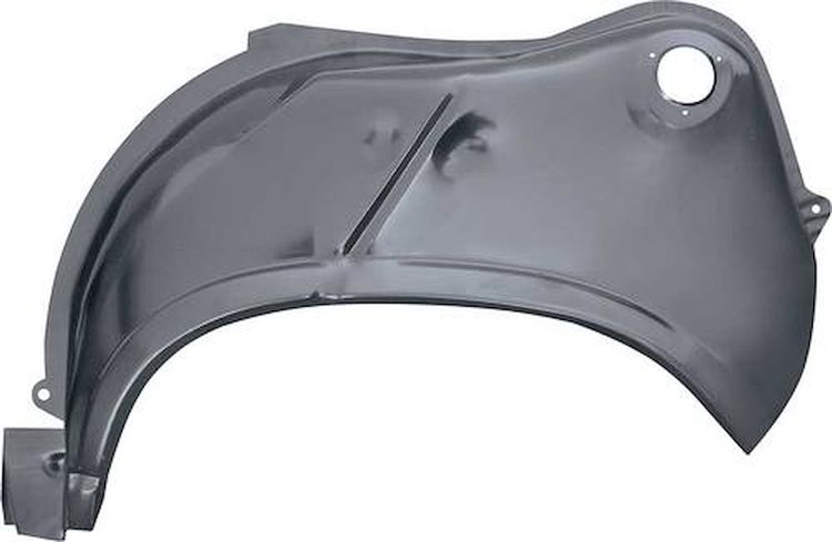 C2466 Rear Outer Wheelhouse Panel 1962-65 Chevy II, Nova; Drivers Side; EDP Coated