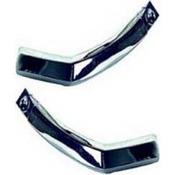 C405124 1968-74 Nova, 1971-74 Ventura, Omega, GTO 2-Door Sport Coupe; Vinyl Top Lower Rear Corner Moldings; Pair