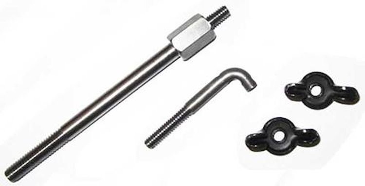 C459742 1969 Pontiac Firebird, Trans-Am; Ram Air to Pan Hold Down Stud Set