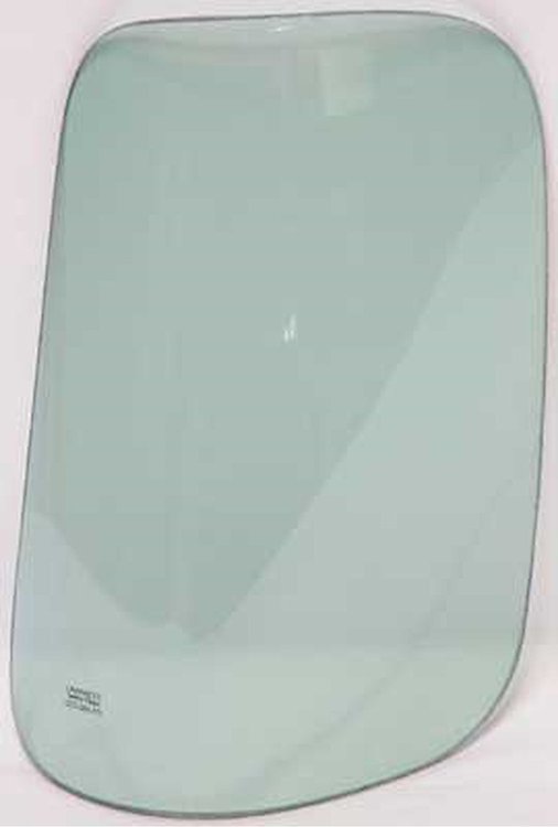 C4753LT Rear Corner Window Glass 1947-55 Chevrolet, GMC Pickup Truck; Green Tint; LH Drivers Side