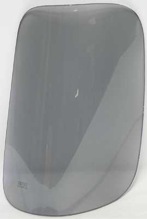 C4753LY Rear Corner Window 1947-55 (1st Series) GM Pickup; Smoke Gray Tinted Glass; LH
