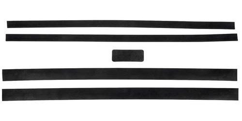 C67808 Universal Fuel Tank Anti Squeak Rubber Set; Various Models: 39 in. Long; For 1 in. Wide Straps
