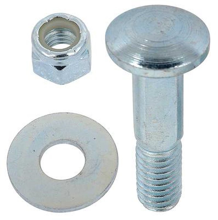 C953692 1967-76 GM; Convertible Top Pilot Bolt with Washer and Nut; Various Models
