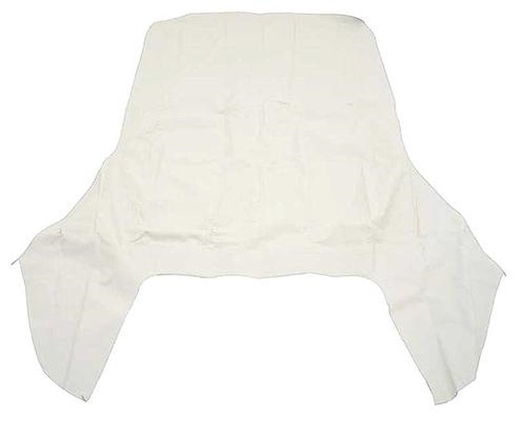CD1018121 1971-76 GM B-Body Convertible; Top Only; Pinpoint Vinyl; White