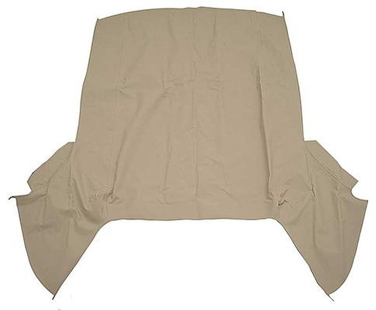 CD1029131 1958 Chevrolet, Pontiac Convertible; Top Only; Use With Glass Window; Vinyl; Beige