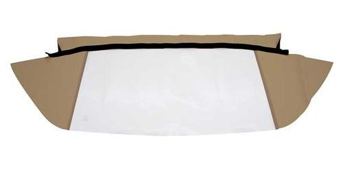 CD1032215 1962-63 Chevy II/Nova Convertible; Rear Window Only; Plastic; Vinyl; Buckskin