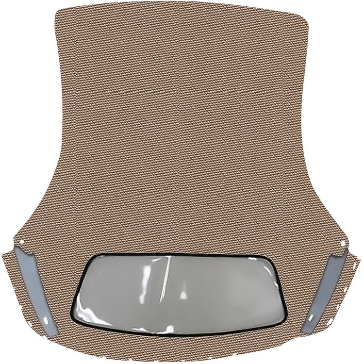CD2007103 Convertible Top with Sewn-In Plastic Window for 1959 Chevy C1 Corvette